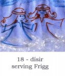 dísir serving Frigg